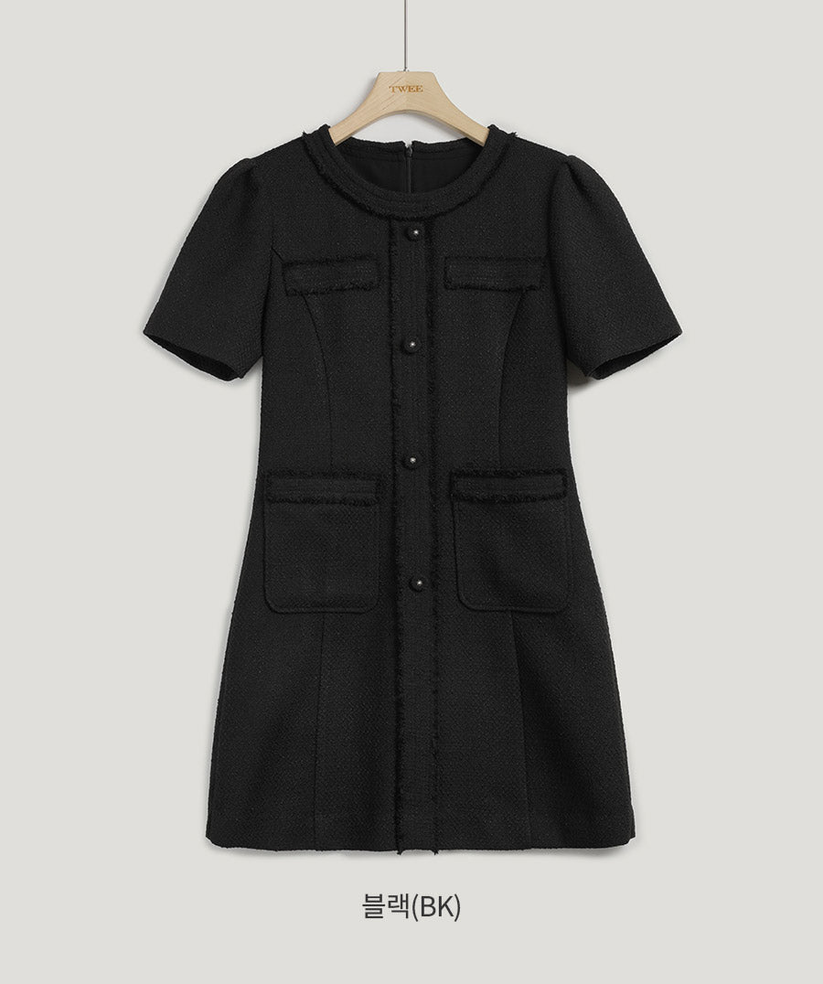 Aint Tweed Pocket Dress
