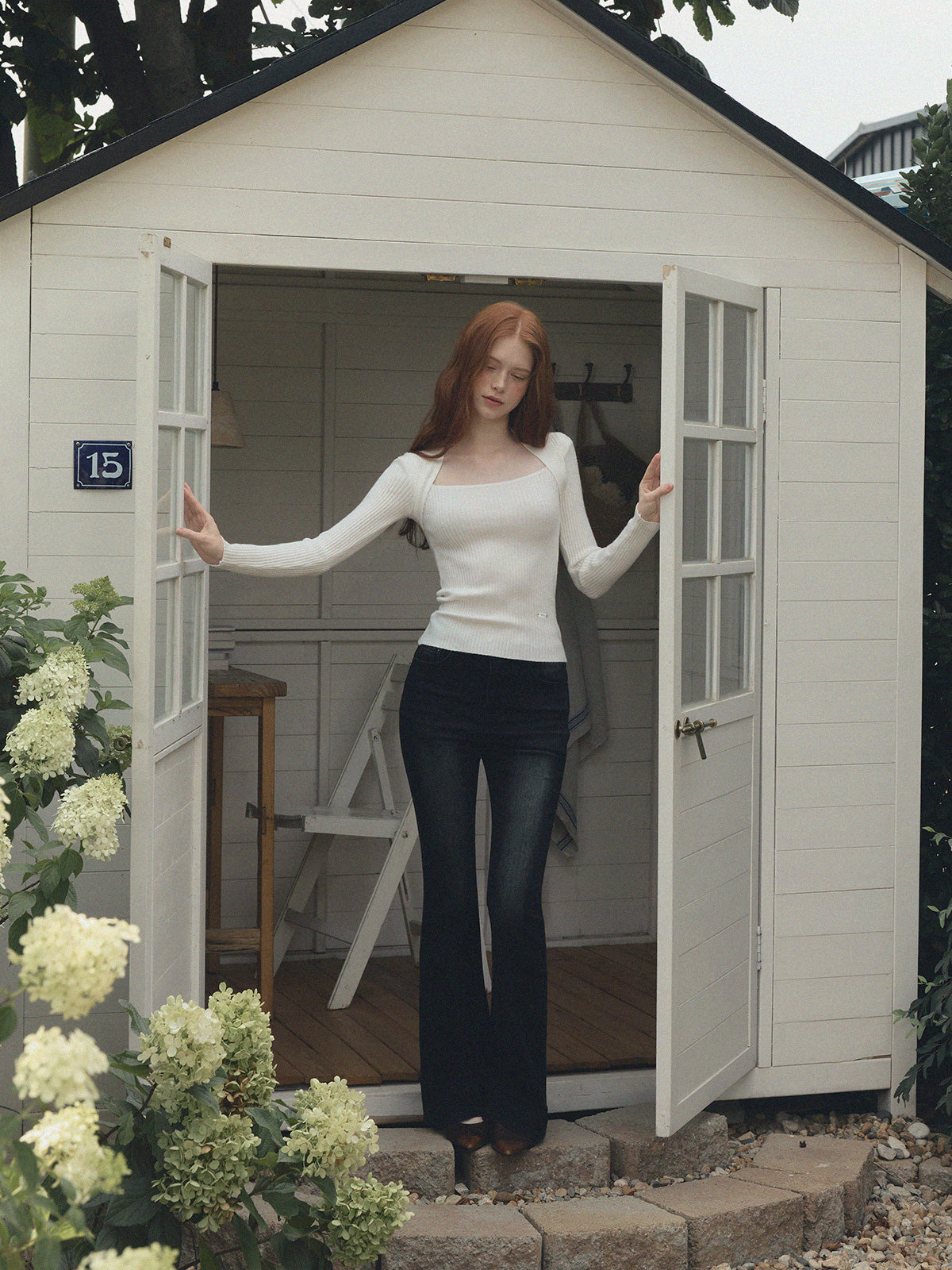 Inlet Bolero Long Sleeve Knit