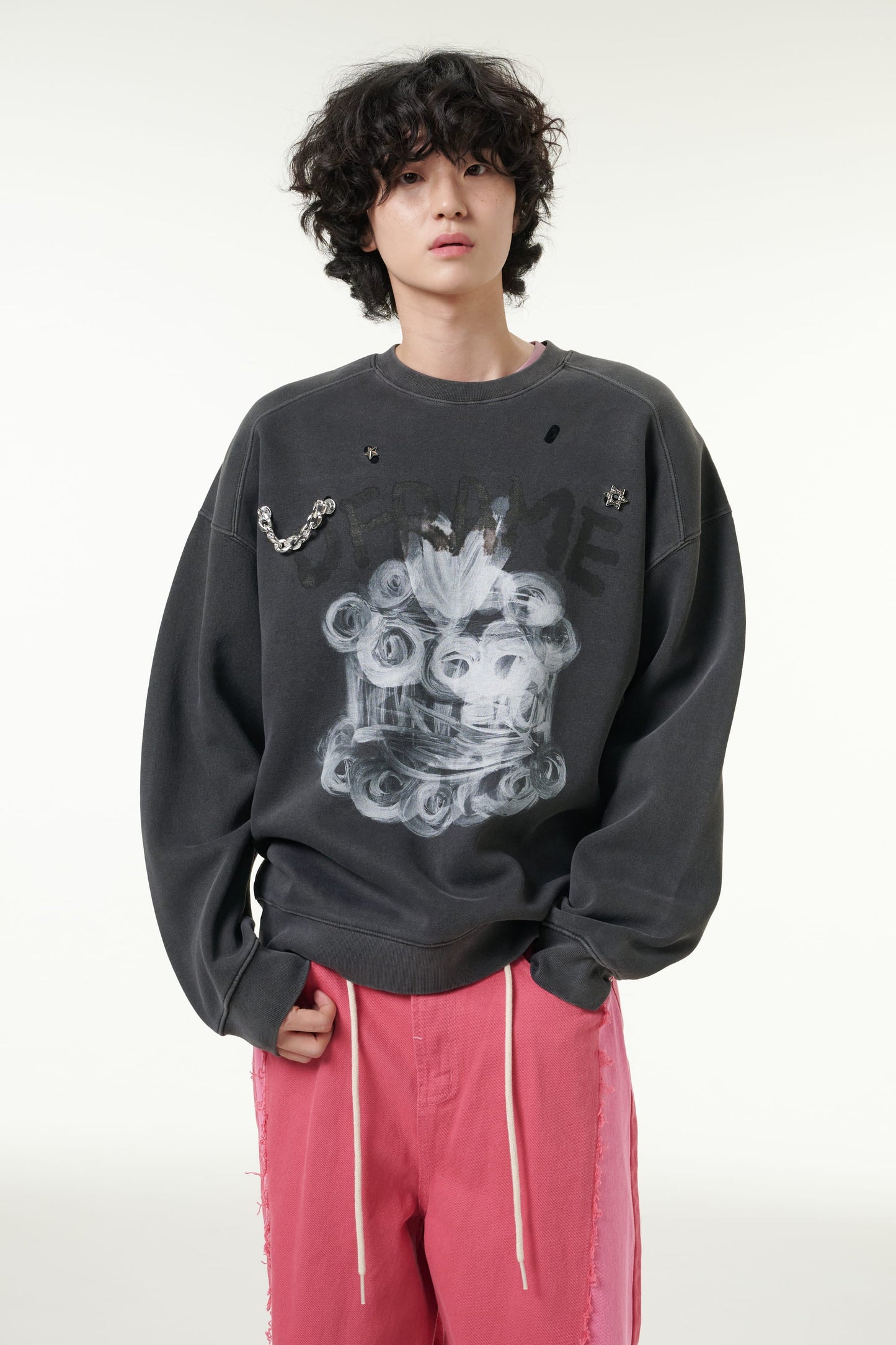 Couple Fashion Cloud Cake Sweatshirt-3