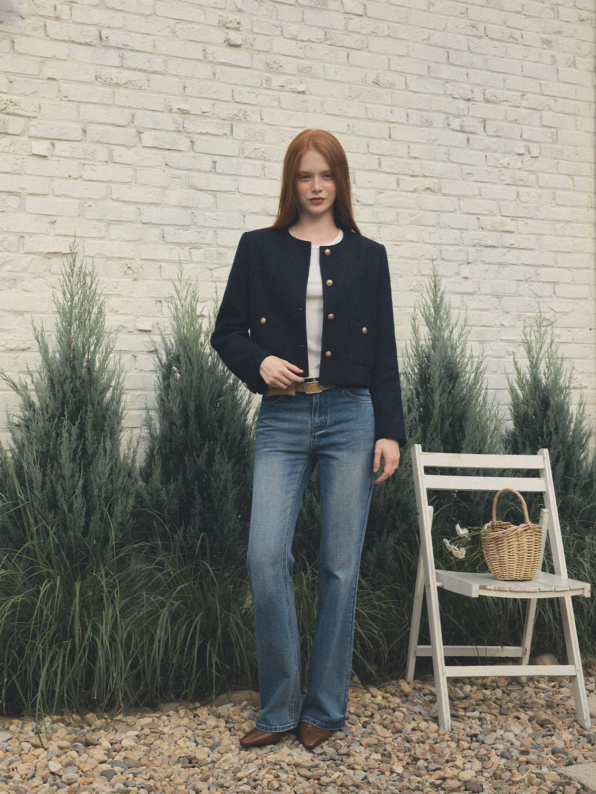 Bondy Round Tweed Jacket