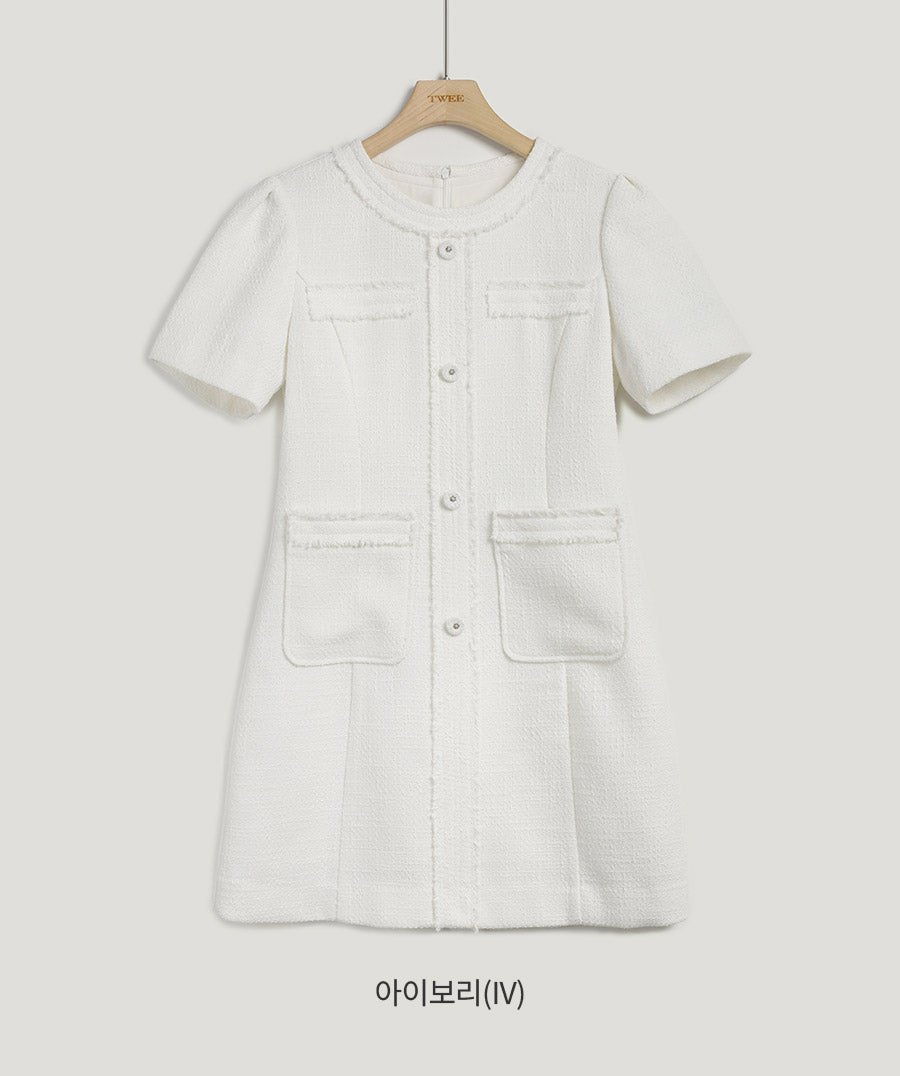 Aint Tweed Pocket Dress