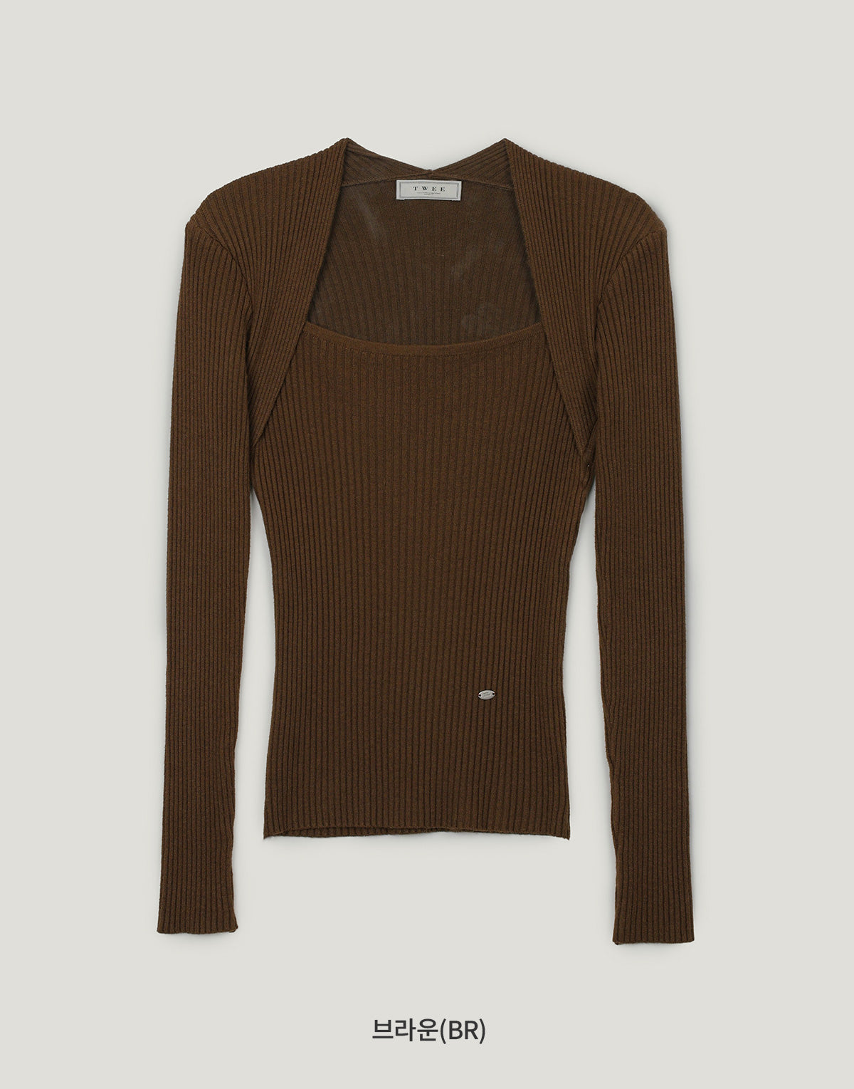 Inlet Bolero Long Sleeve Knit