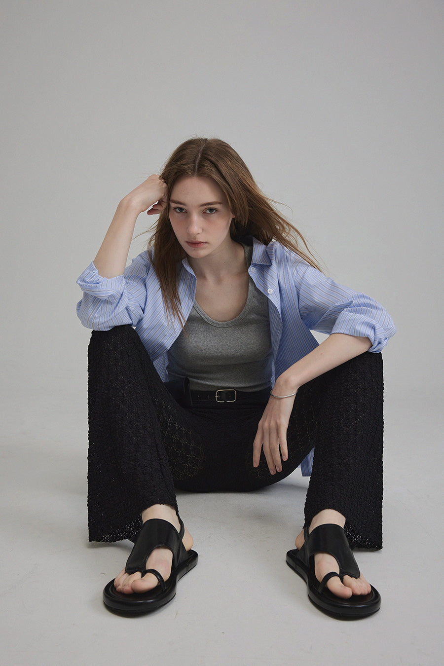 Powen Stripe Overfit Shirt