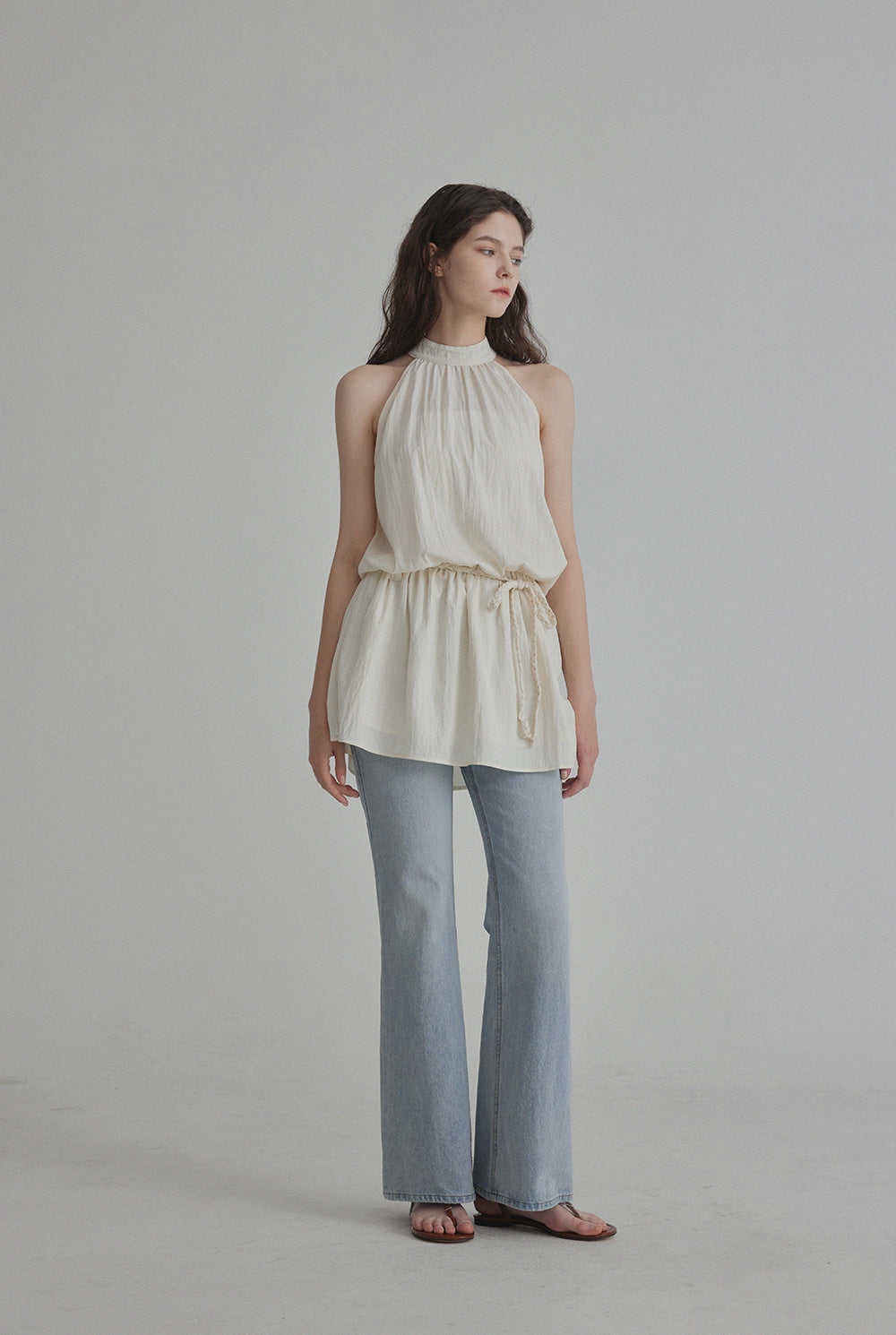 Belbern Halter Flare Dress (with Strap Set)