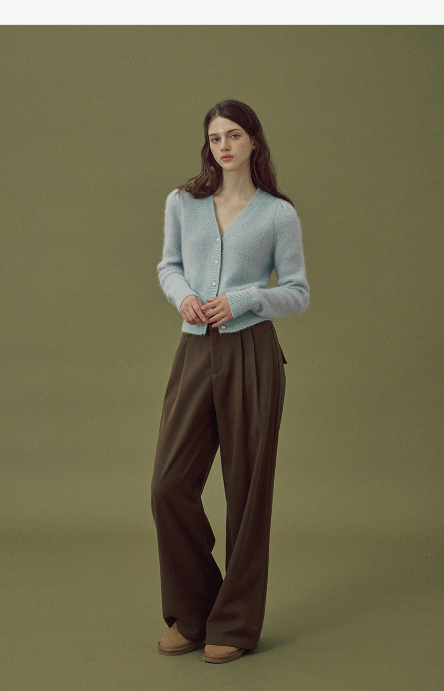 Sweetie Angora Knit Cardigan
