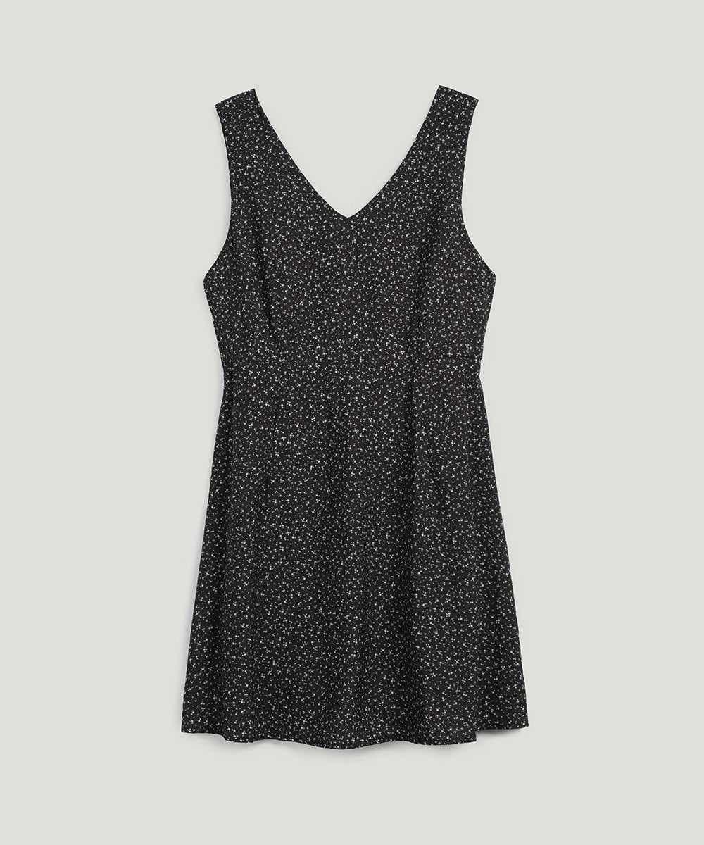 Lund Tiny Floral Flare Dress