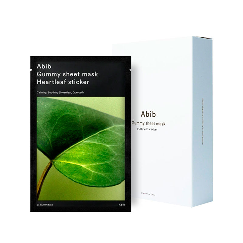Abib Gummy Sheet Mask #Heartleaf Sticker 27ml