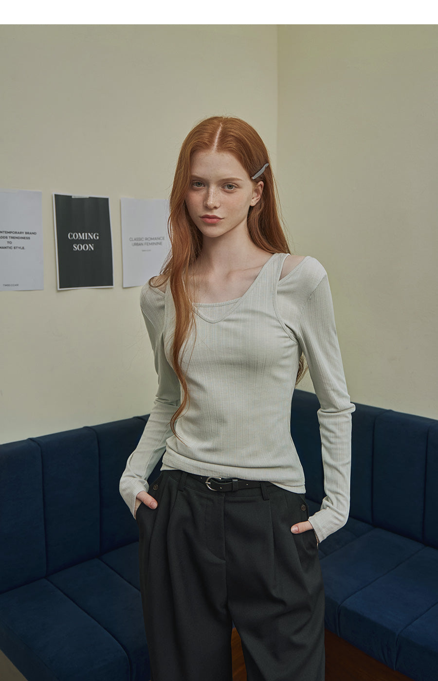 Durn Cut-Out Layered T-Shirt