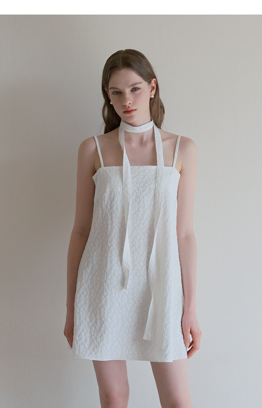 Muen Tie Set Bustier One-piece