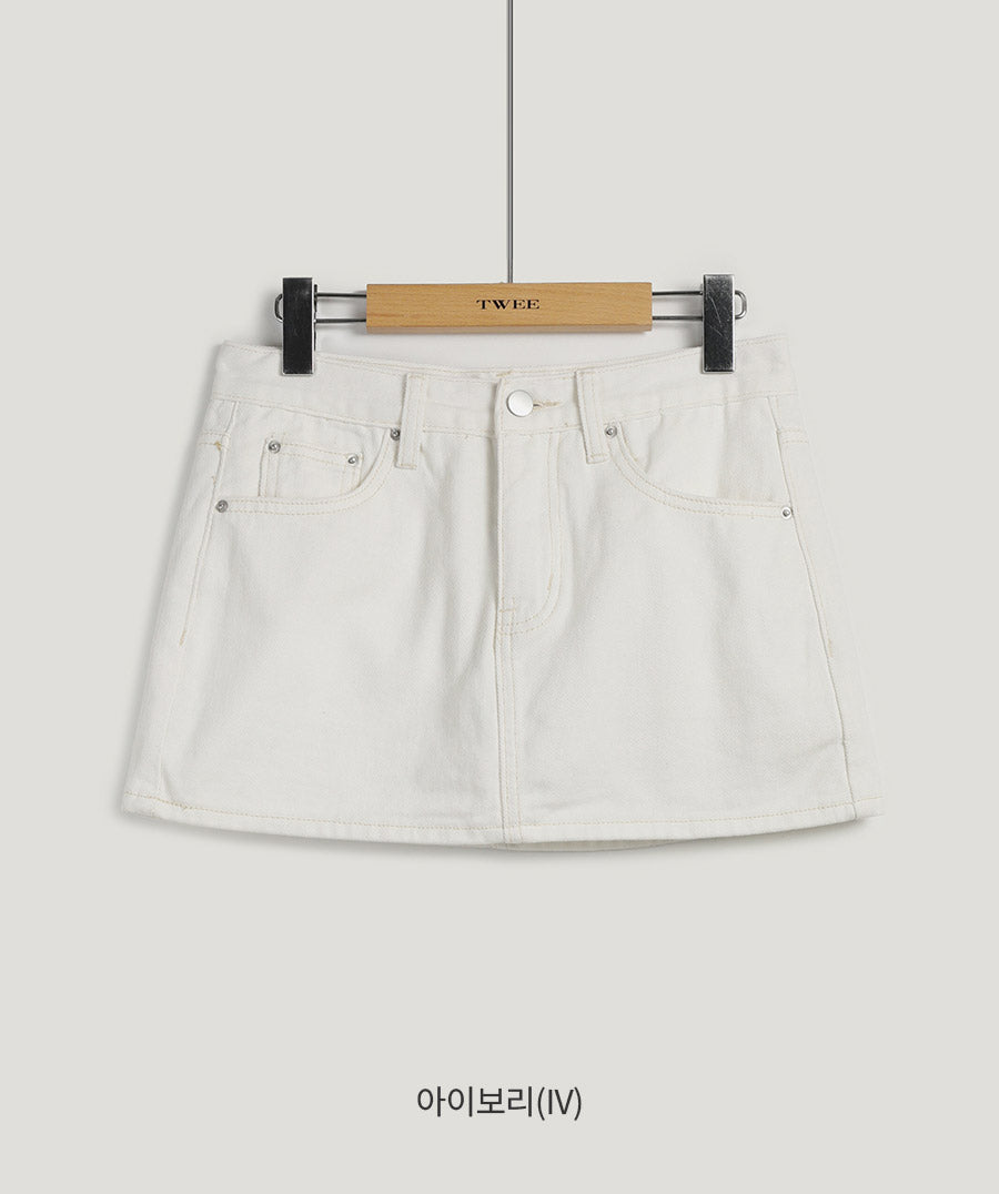 Vereca Cotton Mini Skirt Pants