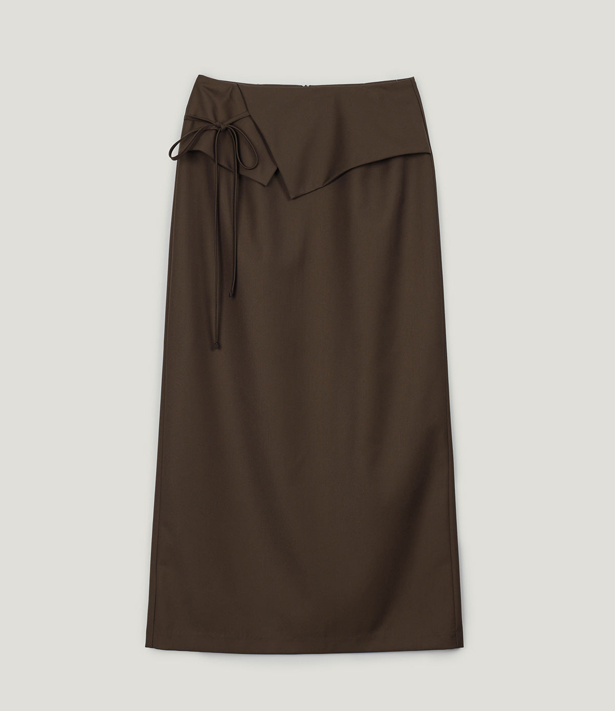 Lenk Layered Strap Maxi Long Skirt