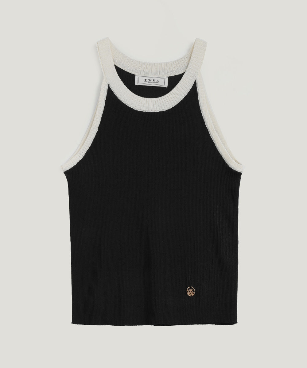 Suel Halter Sleeveless Knit
