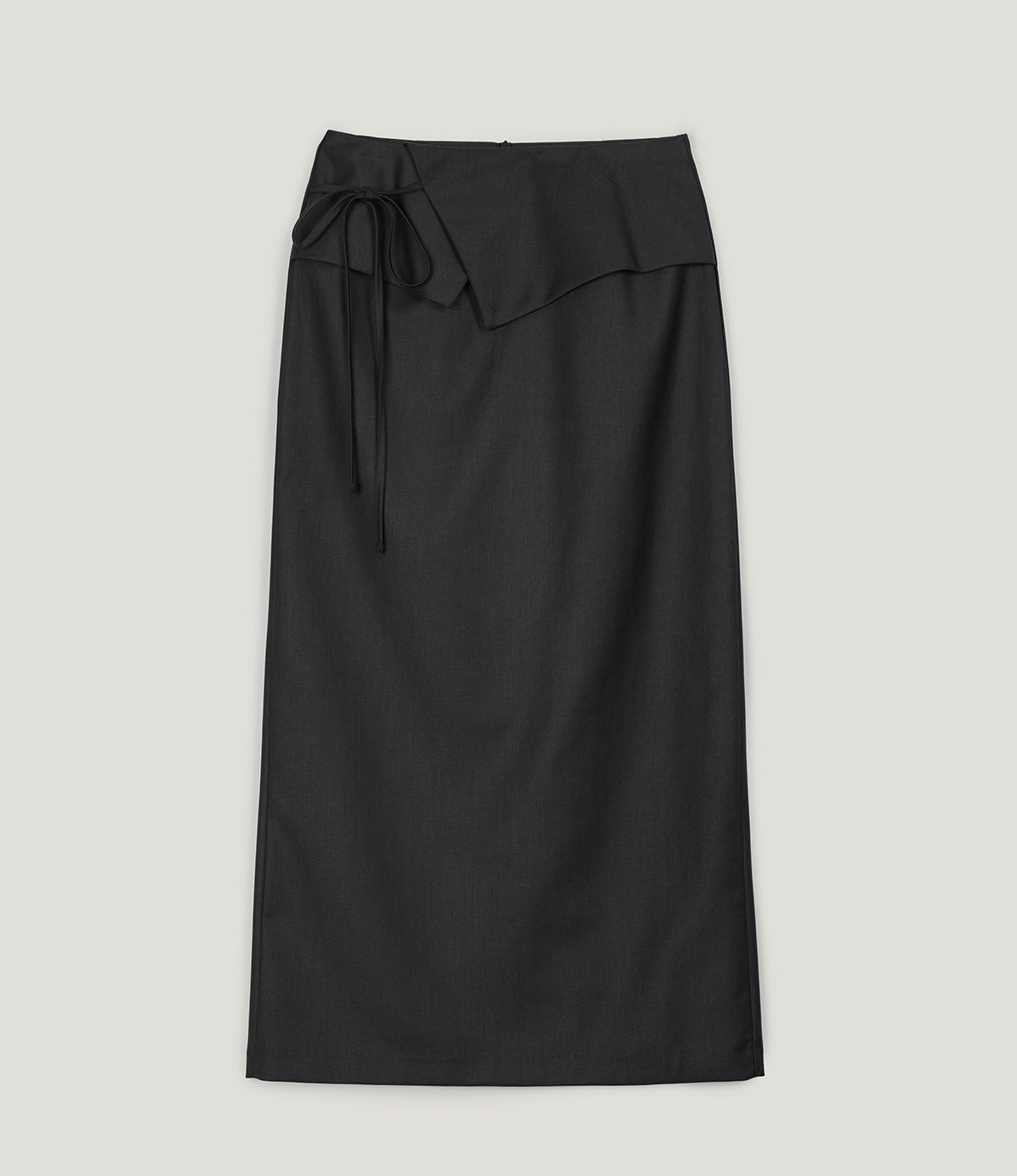 Lenk Layered Strap Maxi Long Skirt