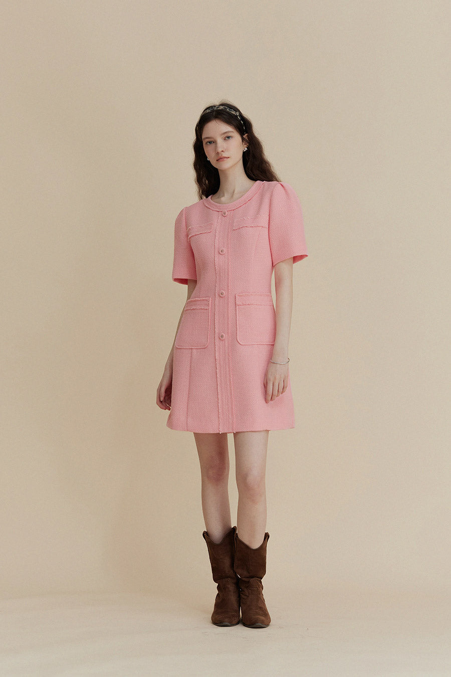 Aint Tweed Pocket Dress