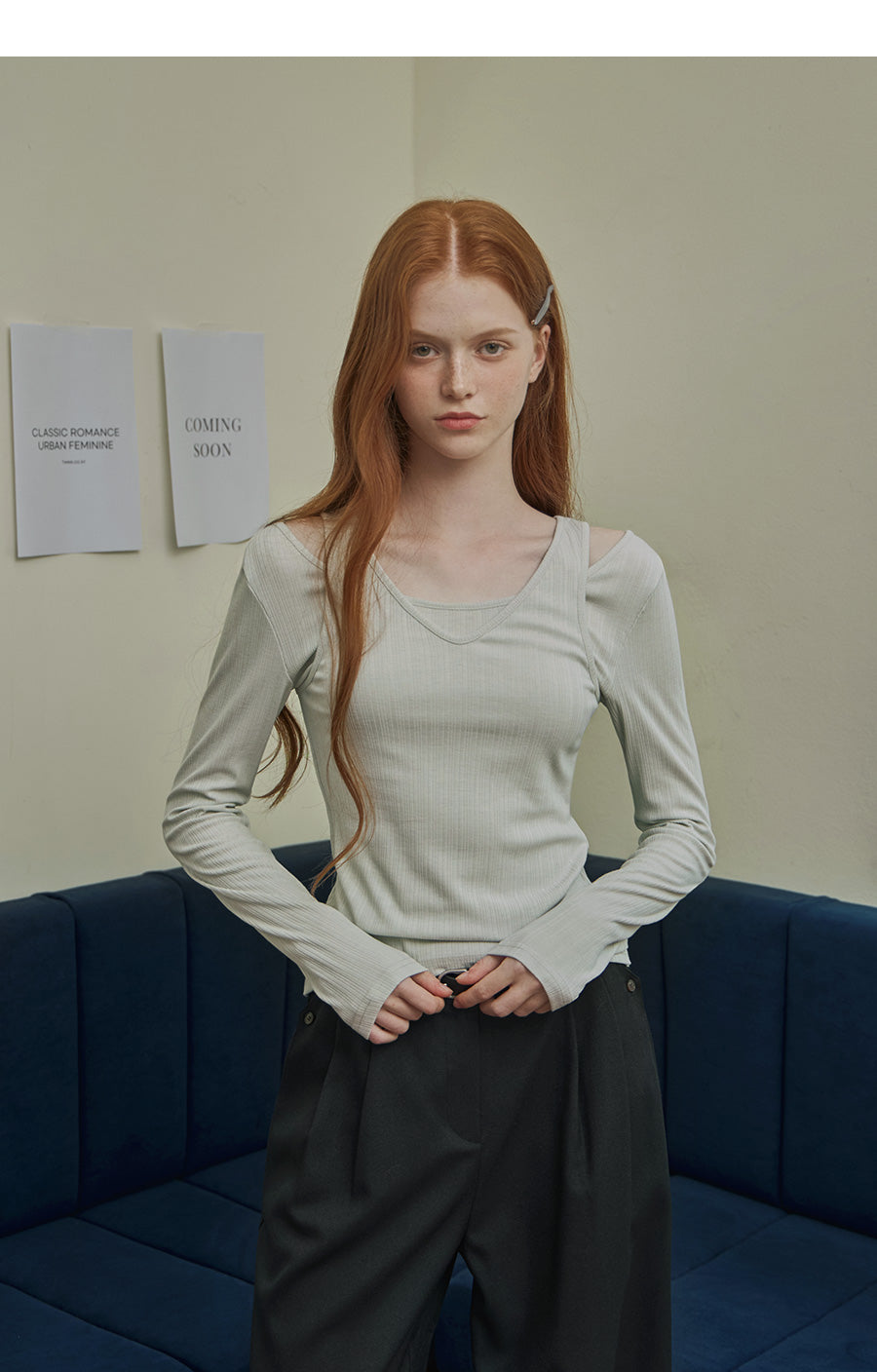 Durn Cut-Out Layered T-Shirt