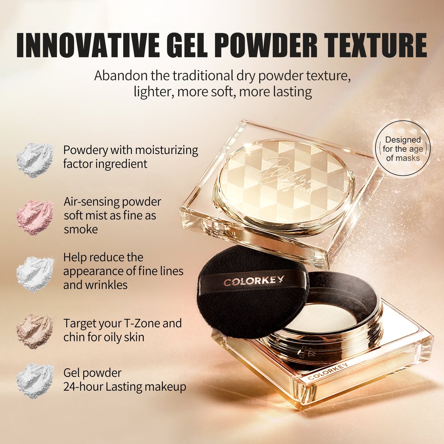 Long Lasting Loose Setting Powder Matte C01-3