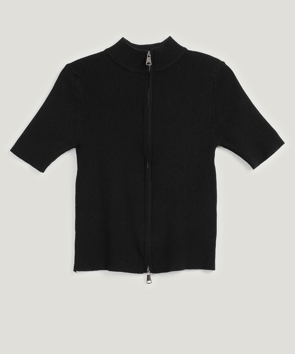 [TWEE] Tonb Two-Way Zipper Knit Zip-Up-6