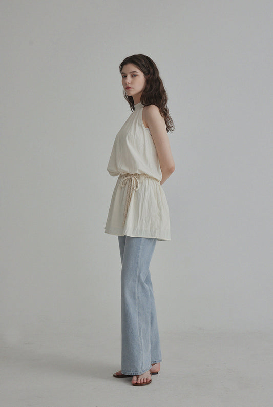 Belbern Halter Flare Dress (with Strap Set)