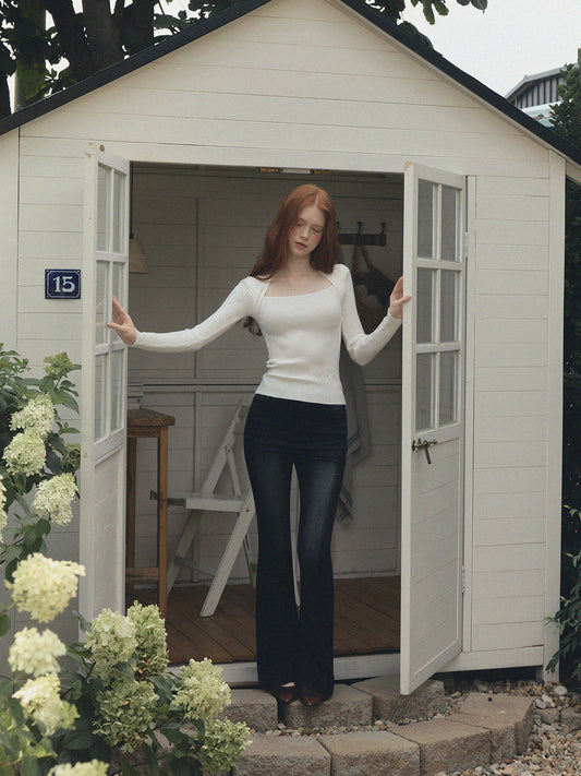 Inlet Bolero Long Sleeve Knit