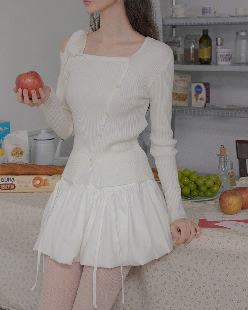 [TWEE] Levis Strap Balloon Mini Skirt-1