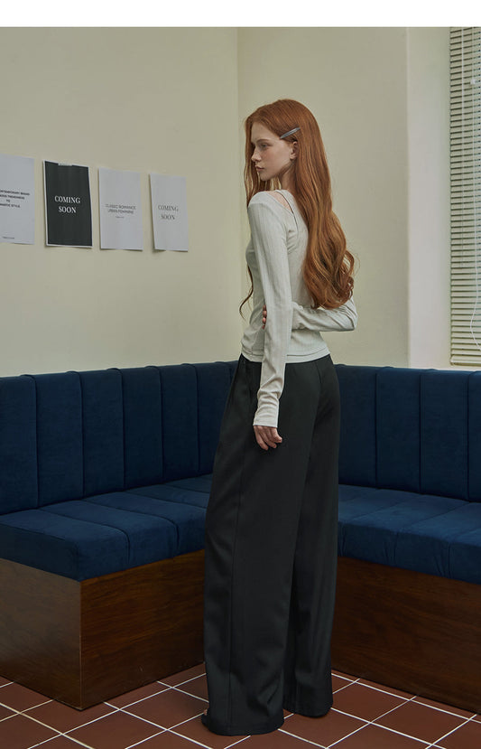 Durn Cut-Out Layered T-Shirt