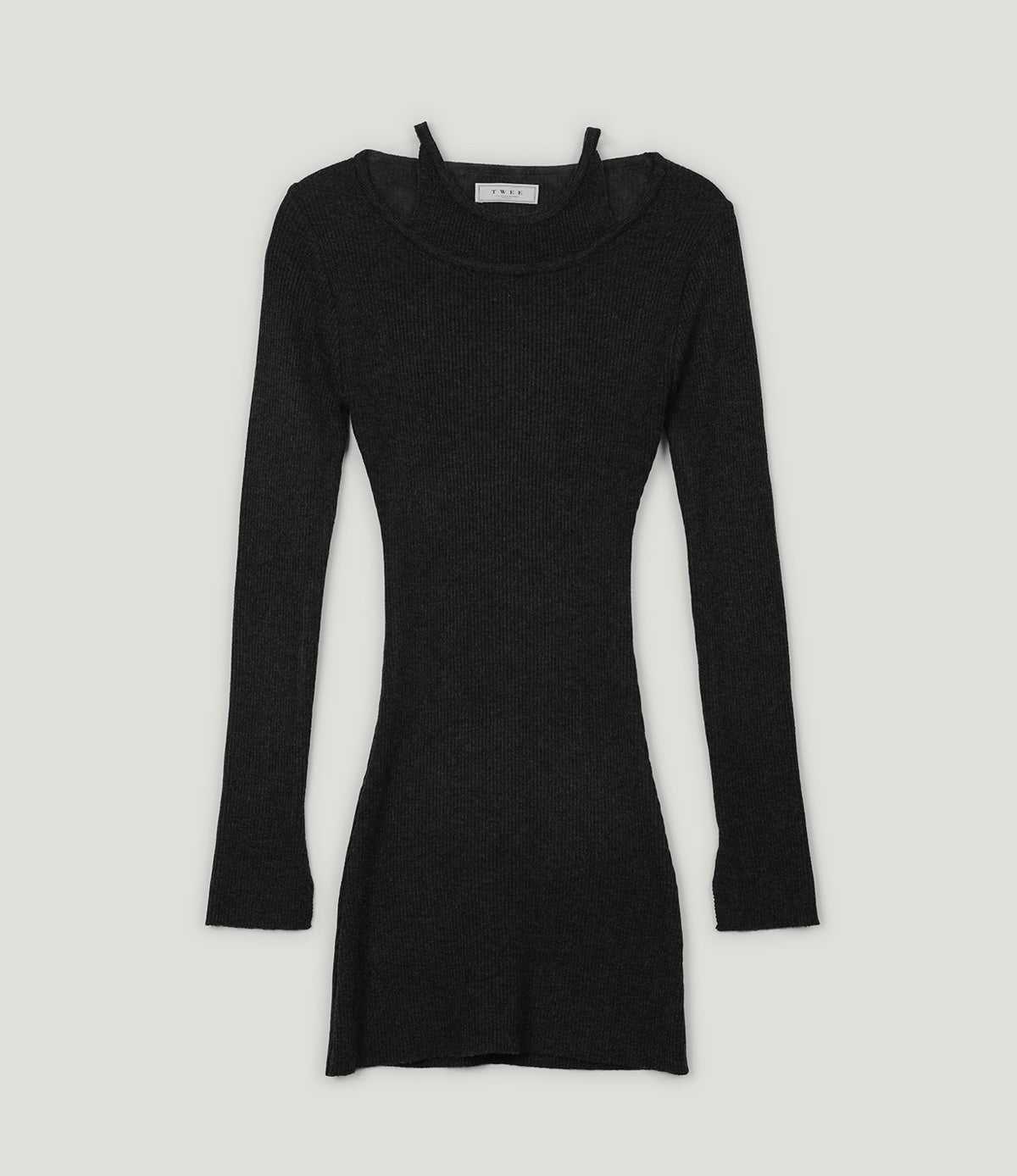 Dupe Layered Knit Dress