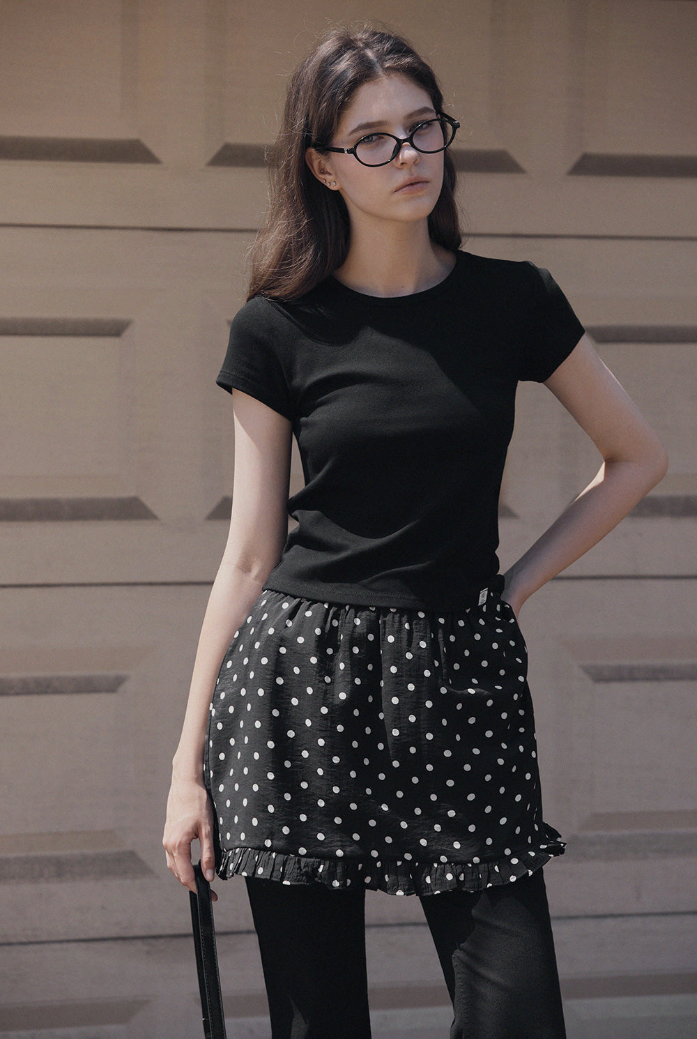 [TWEE] Earlit Basic Round Short-Sleeve T-Shirt-2