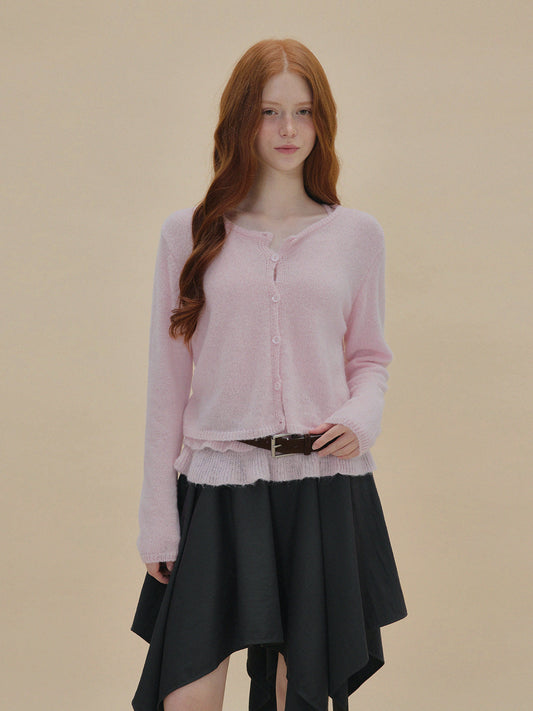 Viachu Knit Tank Top & Cardigan Set