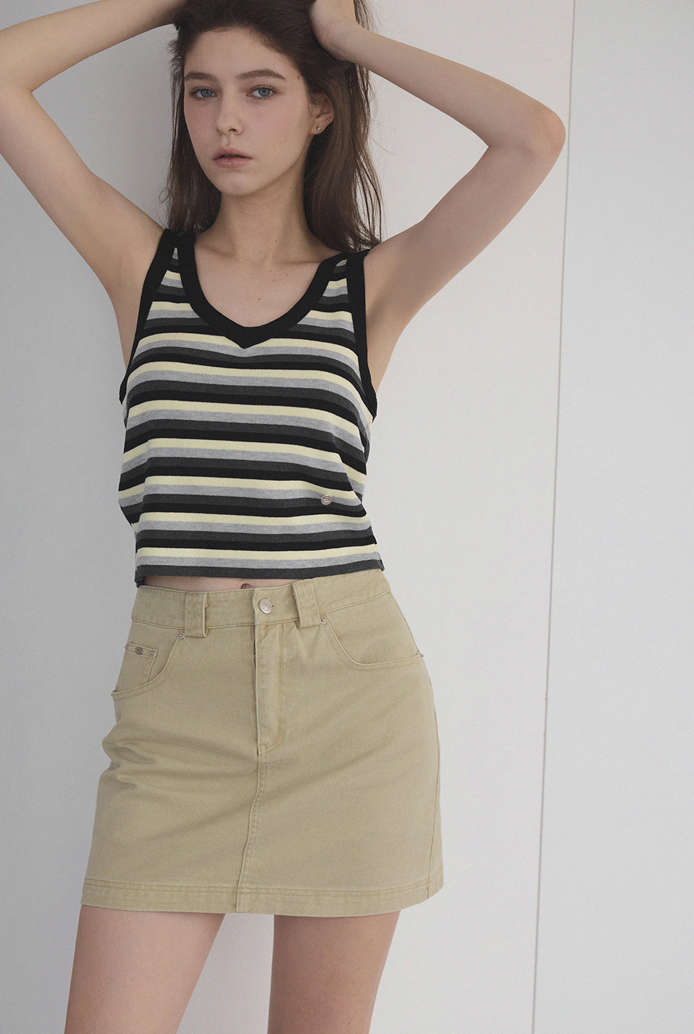[TWEE] Hetai Basic Mini Skirt-3