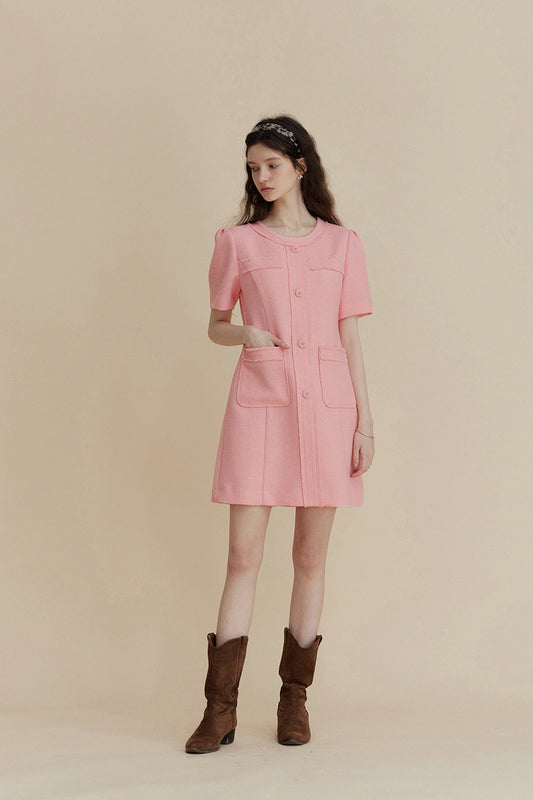 Aint Tweed Pocket Dress
