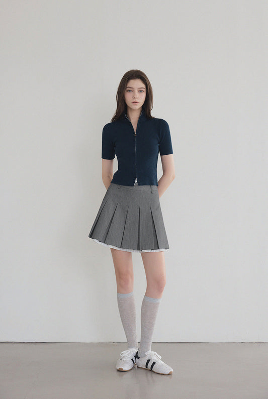 [TWEE] Tonb Two-Way Zipper Knit Zip-Up-0